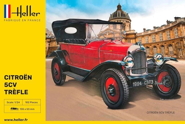 1/24  Citroën 5CV Trèfle