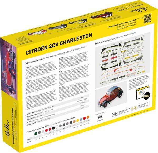 1/24 CITROEN 2CV CHARLESTON