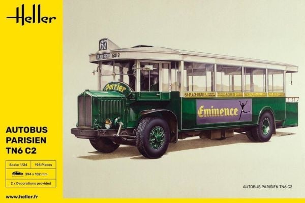 1/24 AUTOBUS PARISIEN TN6 C2