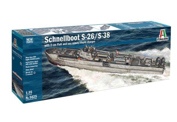 1/35  Schnellboot S-26/S-38