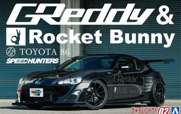 1/24 ZN6 Toyota 86 '12 GREDDY&ROCKET BUNNY VOLK RACING Ver.(Toyota)