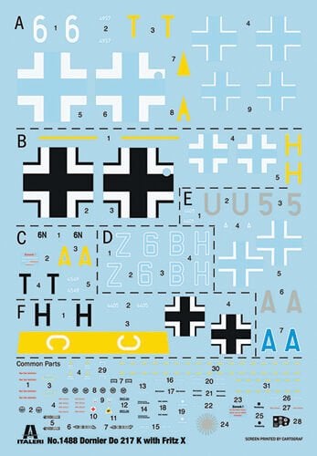 1/72 DO 217 K-1/K-2 with FRITZ X
