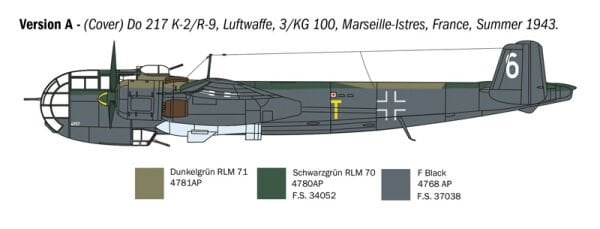 1/72 DO 217 K-1/K-2 with FRITZ X
