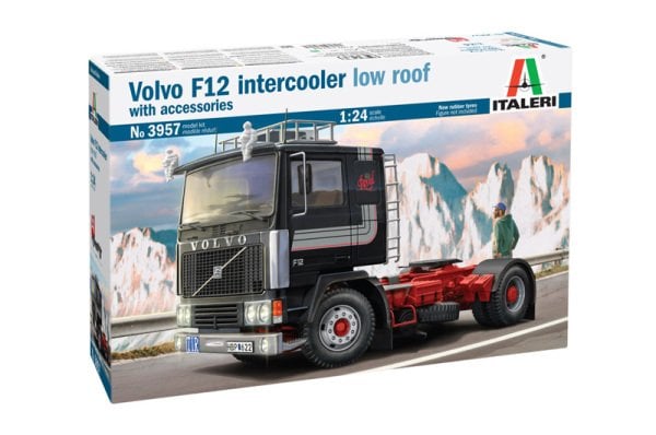 1/24  Volvo F12 Intercooler Low Roof with accessories