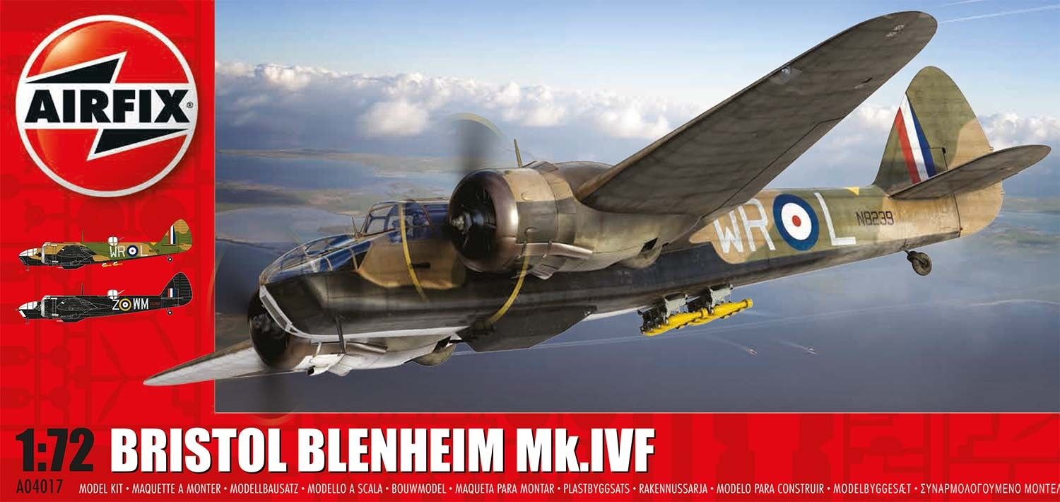 1/72 Bristol Blenheim Mk.IVF   (YENİ KALIP )