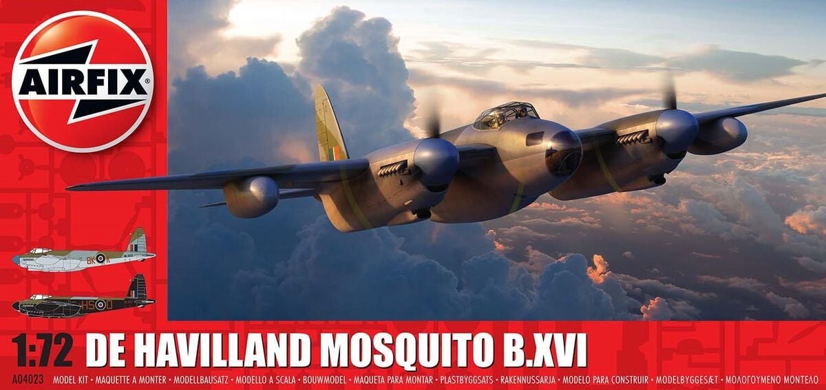 1/72 De Havilland Mosquito B.XVI (YENİ KALIP)