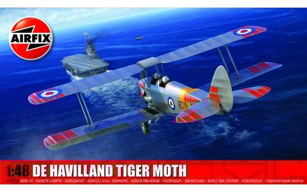1/48 De Havilland Tiger Moth (YENİ KALIP)
