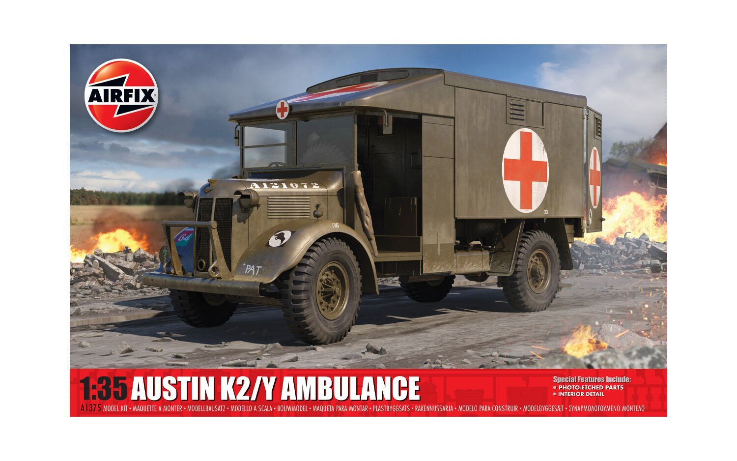 1/35 Austin K2/Y Ambulance (YENİ KALIP)