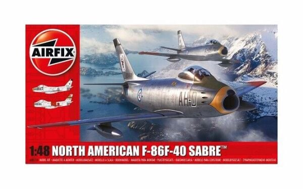 1/48  North American F-86F-40 Sabre (YENİ KALIP)