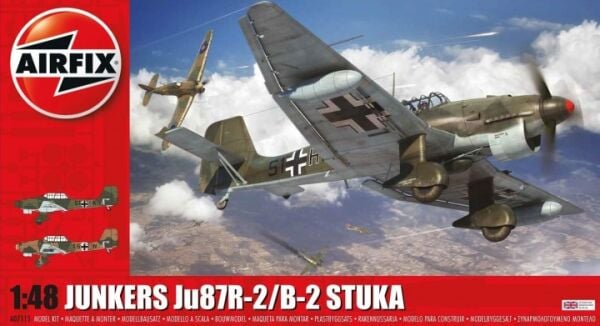 1/48 Junkers Ju87R-2/B-2 Stuka (YENİ KALIP)