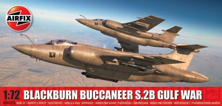 1/72 Blackburn Buccaneer S.2B gulf war (YENİ KALIP)