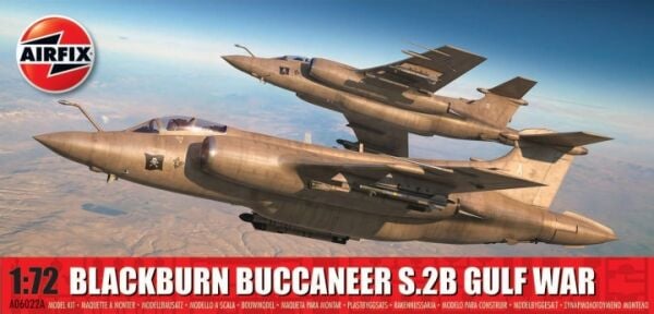 1/72 Blackburn Buccaneer S.2B gulf war (YENİ KALIP)
