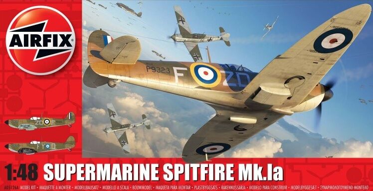 1/48 Supermarine Spitfire Mk.Ia (YENİ KALIP)