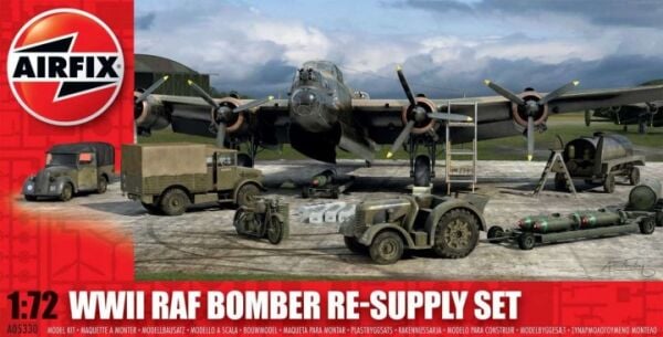 1/72 WWII RAF Bomber Re-Supply Set (YENİ KALIP)