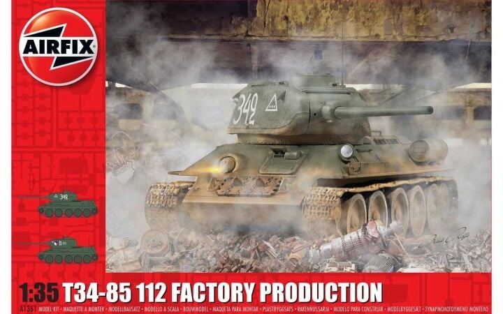 1/35 T34/85 112 FACTORY PRODUCTION