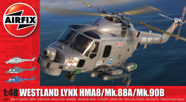1/48 Westland Lynx HMA8/Mk.88A/Mk.90B (yeni kalıp)