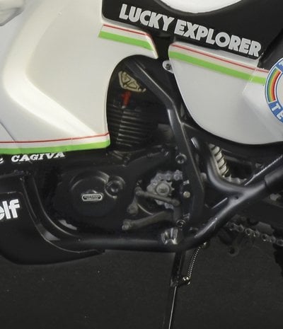 1/9  Cagiva Elefant 850 Paris-Dakar 1987