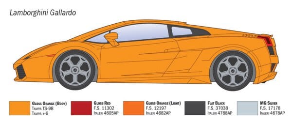 1/24 Lamborghini Gallardo