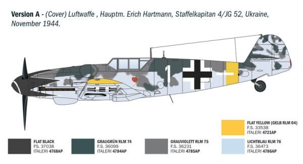 1/72 Bf 109 G-6 Aces