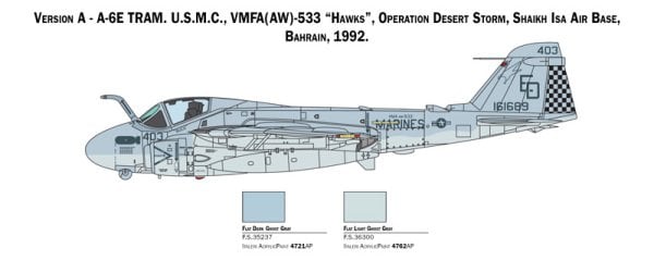 1/72  A-6E TRAM INTRUDER - GULF WAR