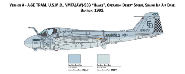 1/72  A-6E TRAM INTRUDER - GULF WAR