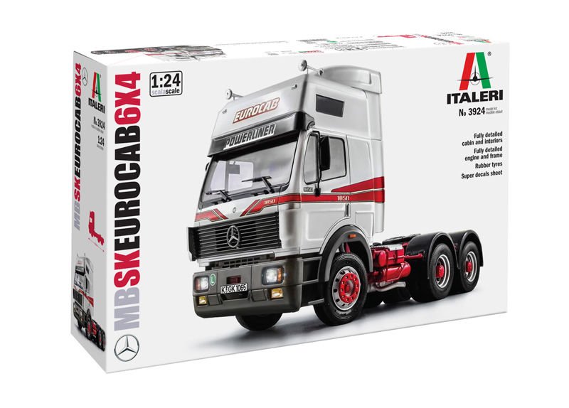 1/24 MERCEDES-BENZ SK EUROCAB 6x4