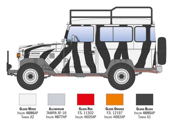 1/24 Toyota Land Cruiser SAFARI
