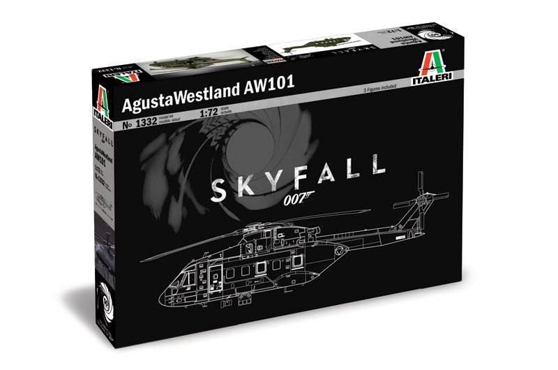 1/72   AgustaWestland AW - 101 ''SKYFALL'' 007 movie