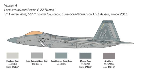 1/48 F-22A Raptor