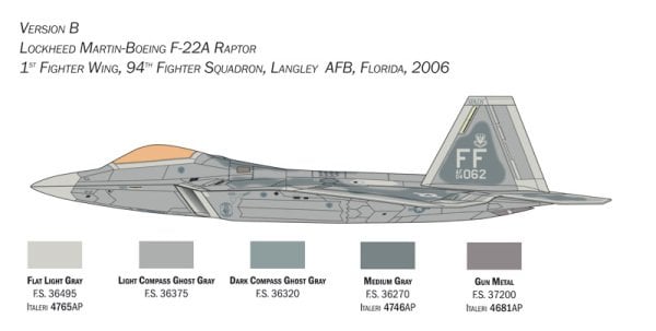 1/48 F-22A Raptor
