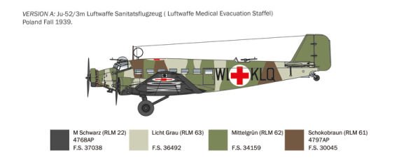 1/72  junkers ju-52/3m