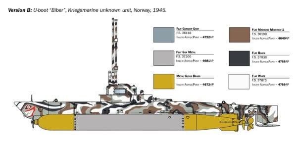 1/35 Biber Midget Submarine