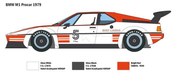 1/24   B.M.W. M1 Procar