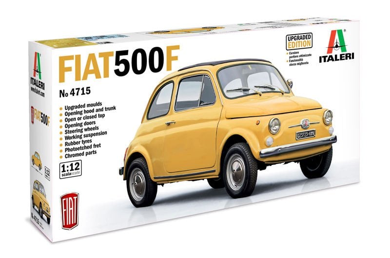 1/12 Fiat 500 F Upgraded Edition