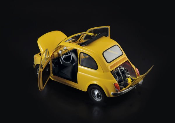 1/12 Fiat 500 F Upgraded Edition