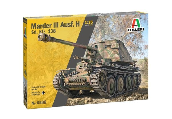 1/35  Marder III Ausf. H Sd. Kfz.138