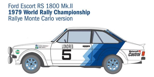 1/24  Ford Escort rs 1800 mk.2