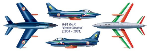 1/48   FIAT G.91 P.A.N. preserie