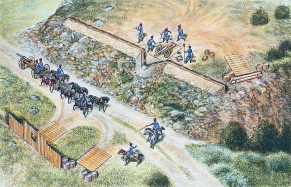 1/72 FRENCH ARTILLERY SET - NAPOLEONIC WARS