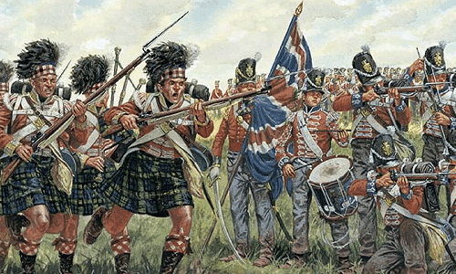 1/72 British and Scots Infantry