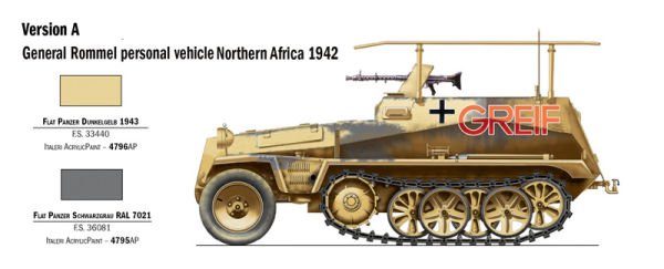 1/72 sd. kfz 250/3 (greıf)