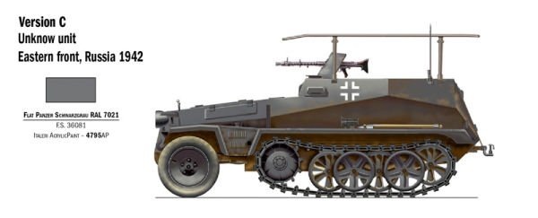 1/72 sd. kfz 250/3 (greıf)