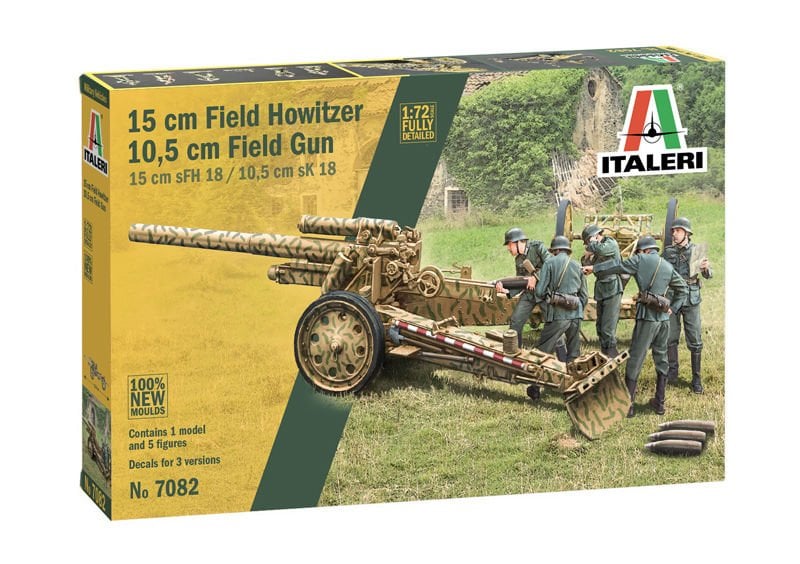 1/72 15 cm Field Howitzer / 10,5 cm Field Gun