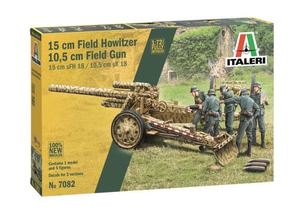 1/72 15 cm Field Howitzer / 10,5 cm Field Gun