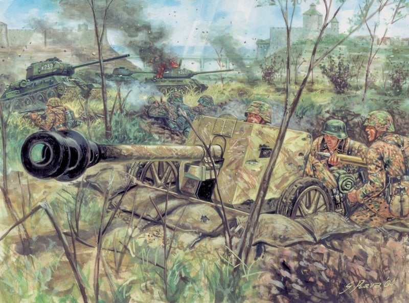 1/72 Pak 40 Antitank Gun