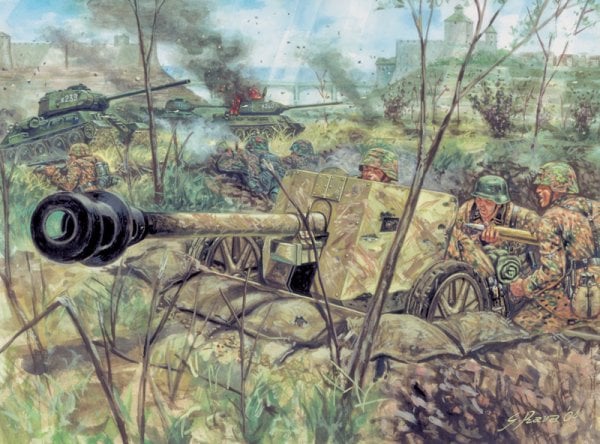 1/72 Pak 40 Antitank Gun