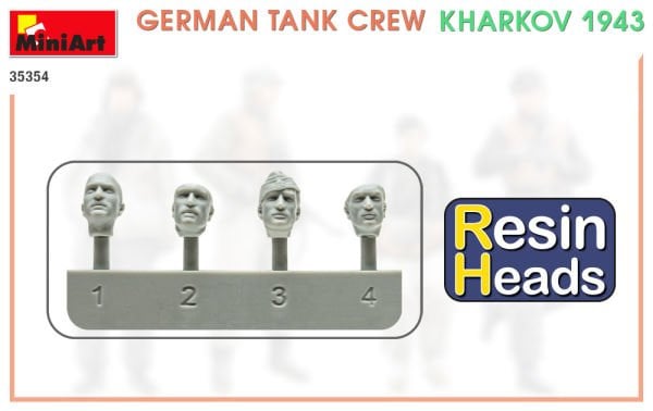 1/35 GERMAN TANK CREW (KHARKOV 1943)