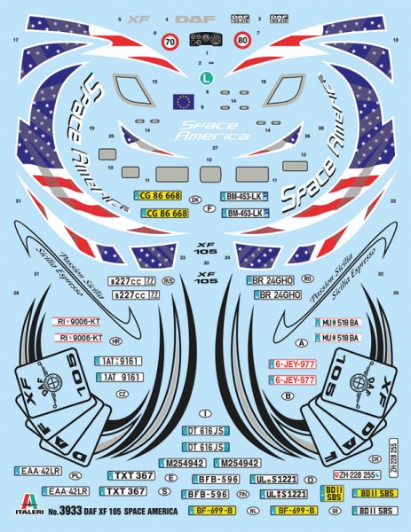 1/24  DAF XF-105 ''SPACE AMERICA''