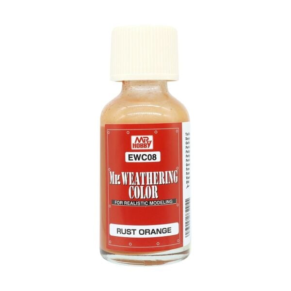Mr.Hobby EWC-08 40 ml. Weathering Color Rust Orange, Eskitme Model Boyası