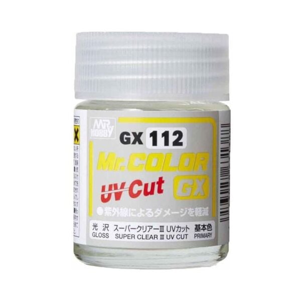 Mr.Hobby GX-112 18 ml. Gloss, Super Clear III UV Cut